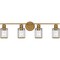 Quoizel Isla Bath 4 Lights Weathered Brass PCILA8629WS - alternate 1